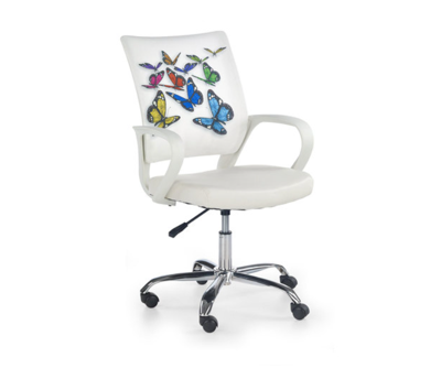 Кресло компьютерное Halmar Кресло компьютерное Halmar IBIS BUTTERFLY (разноцветный) арт. V-CH-IBIS-FOT-BUTTERFLY