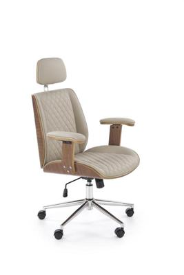 Кресло компьютерное Halmar Кресло компьютерное Halmar TIMBER (бежевый/орех) арт. V-CH-TIMBER-FOT-BEZOWY