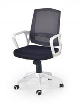 Кресло компьютерное Halmar Кресло компьютерное Halmar ASCOT (черный/белый) арт. V-CH-ASCOT-FOT-BIALY