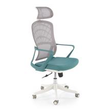 Кресло компьютерное Halmar Кресло компьютерное HALMAR VESUVIO 2 бирюзовый/серый/белый арт. V-CH-VESUVIO_2-FOT-TURKUSOWY