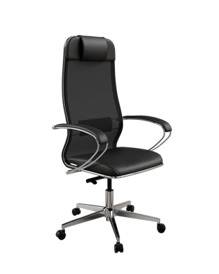 Кресло компьютерное METTA Кресло ErgoLife Comfort, черный арт. z1F6.16.1.543