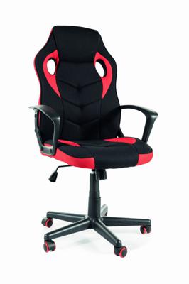 Кресло компьютерное Signal Кресло компьютерное Signal DAKAR (черный/красный) арт. OBRDAKARCCZ