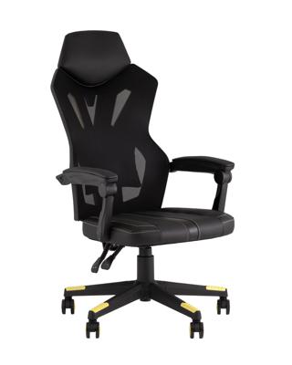 Кресло компьютерное Stool Group Кресло спортивное TopChairs Айронхайд желтый арт. УТ000036994