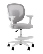 Кресло компьютерное Stool Group Кресло TopChairs Mila серый арт. УТ000041460