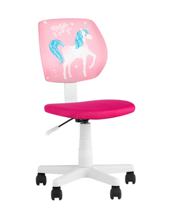 Кресло компьютерное Stool Group Кресло компьютерное детское ЛОЛО Unicorn, пластик белый арт. УТ000039088