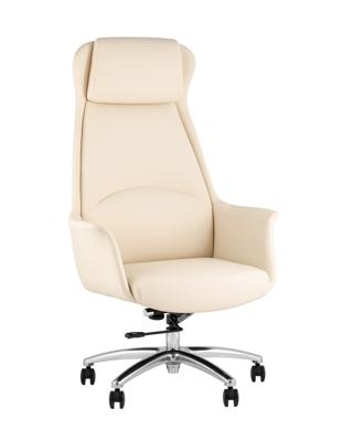 Кресло компьютерное TopChairs Кресло руководителя TopChairs Viking NEW бежевое арт. УТ000039422