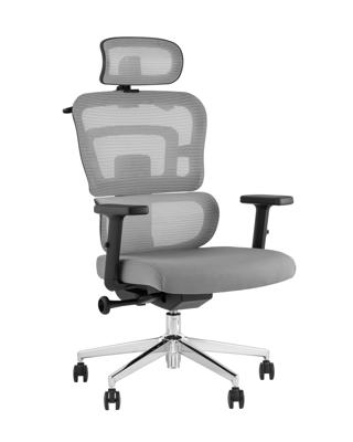 Кресло компьютерное TopChairs Кресло офисное TopChairs Techno серый арт. УТ000037111