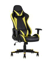 Кресло компьютерное TopChairs Кресло игровое TopChairs Gallardo желтое арт. УТ000004573