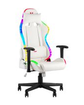 Кресло компьютерное TopChairs Кресло спортивное TopChairs GMM-080 белый на черной базе арт. УТ000039639
