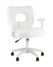 Кресло компьютерное TopChairs Кресло детское TopChairs 2590 белый тедди арт. УТ000043126