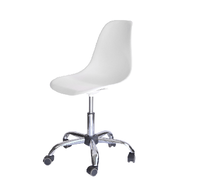 Кресло компьютерное ZiP-mebel Кресло компьютерное Смузи Хром лайт белый арт. Z001900ACR