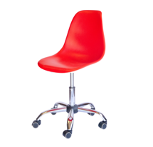 Кресло компьютерное ZiP-mebel Кресло компьютерное Смузи Хром лайт красный арт. Z001900RCR