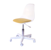 Кресло компьютерное ZiP-mebel Кресло компьютерное Смузи белый/горчичный арт. Z001900A06