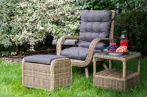 Лаунж зона 4SIS "Толедо" лаунж-зона из искусственного ротанга, цвет соломенный арт. TС1PT-3-SET