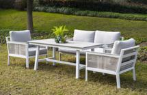 Лаунж зона 4SIS "Сан Ремо" комплект садовый для лаунж-зоны арт. SRS2C2T-4-SET