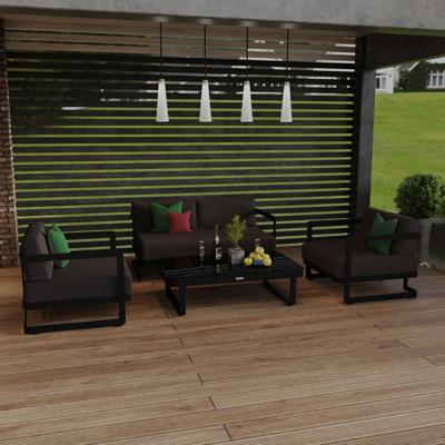 Лаунж зона IDEAL PATIO Лаунж зона SILENA антрацит - каркас карбон арт. SLN.1015002