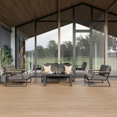 Лаунж зона IDEAL PATIO Лаунж зона ЭСТИВО маренго - каркас карбон арт. EST.1017002