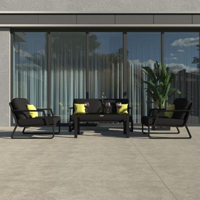 Лаунж зона IDEAL PATIO Лаунж зона ЭСТИВО черная - каркас карбон арт. EST.1016002