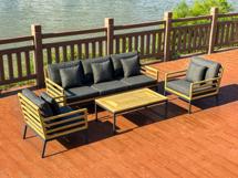 Лаунж зона IDEAL PATIO Лаунж зона EGMONT с трехместным диваном арт. EGM.1017003