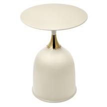 Мебель Bradexhome Кофейный столик Stupa диам.45см x 54см, белый, металл арт. FR 1031