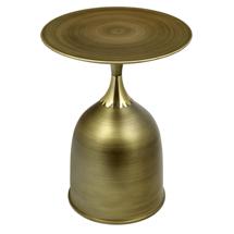 Мебель Bradexhome Кофейный столик Stupa диам.45см x 54см, латунь, металл арт. FR 1033