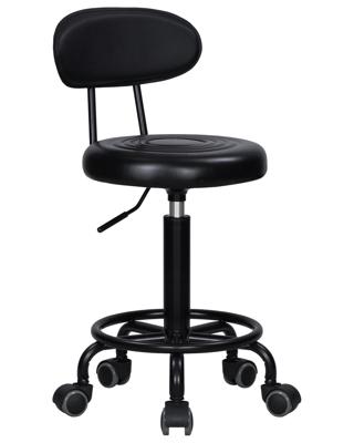 Мебель DOBRIN Табурет мастера DOBRIN BILLY BLACK, черный арт. LM-3052_BlackBase