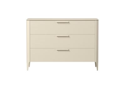 Мебель Ellipsefurniture Комод Type oak 3 ящика ширина 120 см (молочный) арт. TY010206060101