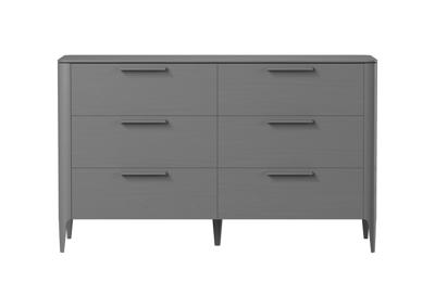 Мебель Ellipsefurniture Комод Type oak 6 ящиков ширина 140 см (серый) арт. TY010203090101