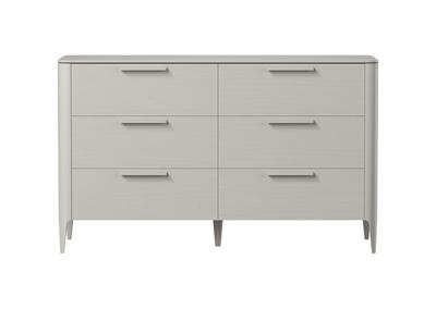 Мебель Ellipsefurniture Комод Type oak 6 ящиков ширина 140 см (серо-бежевый) арт. TY010205090101