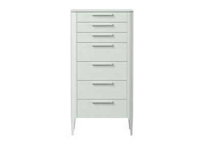 Мебель Ellipsefurniture Комод Type oak высокии? 7 ящиков (белый) арт. TY010202120101