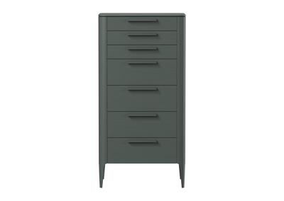 Мебель Ellipsefurniture Комод Type oak высокии? 7 ящиков (темно-серый) арт. TY010207120101