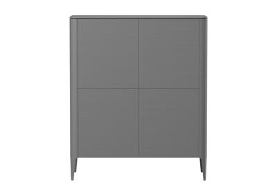 Мебель Ellipsefurniture Шкаф Type oak 4 двери (серый) арт. TY010203320101