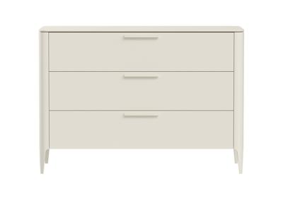 Мебель Ellipsefurniture Комод Type 3 ящика ширина 120 см (молочный) арт. TY010305060101
