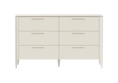 Мебель Ellipsefurniture Комод Type 6 ящиков ширина 140 см (молочный) арт. TY010305080101