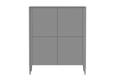 Мебель Ellipsefurniture Шкаф Type 4 двери (серый) арт. TY010303340101