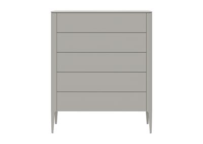 Мебель Ellipsefurniture Комод Type 5 ящиков ширина 100 см (серо-бежевый) арт. TY010304380101