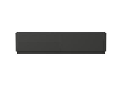 Мебель Ellipsefurniture Тумба Tammi под ТВ 2 ящика откидная дверь (черный) арт. TM010206130101