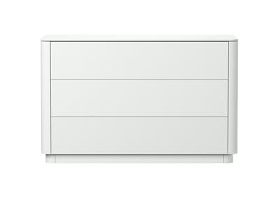 Мебель Ellipsefurniture Комод Tammi 3 ящика ширина 120 см (белый) арт. TM010201020101