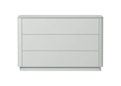 Мебель Ellipsefurniture Комод Tammi 3 ящика ширина 120 см (светло-серый) арт. TM010204020101