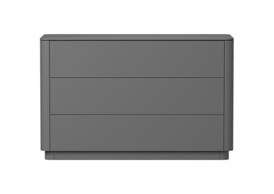Мебель Ellipsefurniture Комод Tammi 3 ящика ширина 120 см (серый) арт. TM010205020101