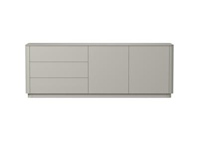 Мебель Ellipsefurniture Тумба Tammi 3 ящика 2 двери L (серо-бежевый) арт. TM010202080101