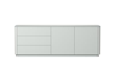 Мебель Ellipsefurniture Тумба Tammi 3 ящика 2 двери L (светло-серый) арт. TM010204080101