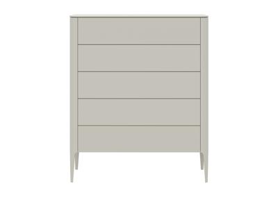 Мебель Ellipsefurniture Комод Type 5 ящиков ширина 100 см (молочный) арт. TY010305380101