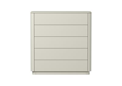 Мебель Ellipsefurniture Комод Tammi 5 ящиков ширина 100 см (молочный) арт. TM010203210101