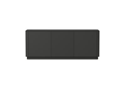 Мебель Ellipsefurniture Тумба Tammi 3 двери ширина 160 см (черный) арт. TM010206230101