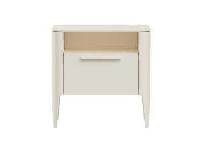 Мебель Ellipsefurniture Тумба прикроватная Type 1 полка 1 ящик ширина 50 см (молочный) арт. TY010305430101