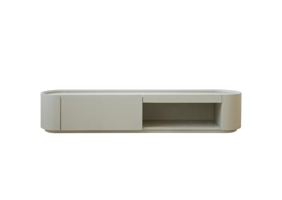 Мебель Ellipsefurniture Тумба Lagom под ТВ 1 ящик 1 полка ширина 140 см (серо-бежевый) арт. LG01370210020