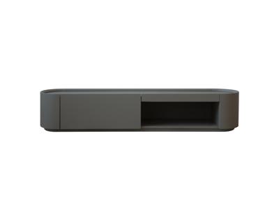Мебель Ellipsefurniture Тумба Lagom под ТВ 1 ящик 1 полка ширина 140 см (серый) арт. LG01370200520