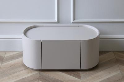 Мебель Ellipsefurniture Тумба прикроватная Lagom 1 ящик ширина 60 см (дымка) арт. LG01420213522