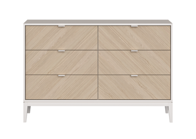 Мебель Ellipsefurniture Комод Fjord 6 ящиков (белый) арт. FJ010101040101